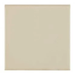 Semi-Gloss Almond 4-1/4 in. x 4-1/4 in. Ceramic Bullnose Wall Tile (0.125 sq. ft. / piece) by Daltile