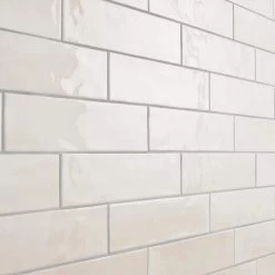 LuxeCraft Arteko Antique White 3 in. x 12 in. Glazed Ceramic Wall Tile (12 sq. ft./Case) by Daltile -Daltile Sales Store antique white daltile ceramic tile ak01312hd1p2 c3 1000