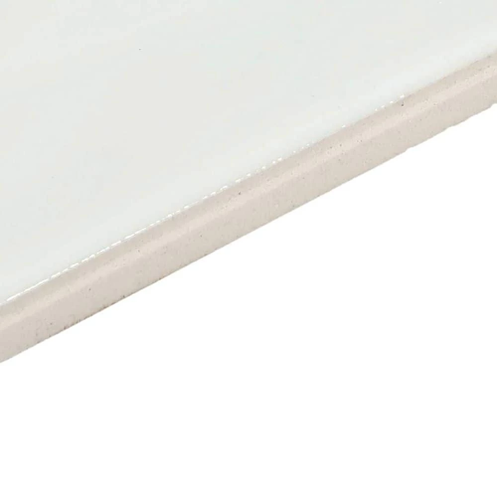 LuxeCraft Arctic White Glossy 3 in. x 12. in. Glazed Ceramic Picket Wall Tile (8.8 sq. ft./Case) by Daltile 8 LuxeCraft Arctic White Glossy 3 in. x 12. in. Glazed Ceramic Picket Wall Tile (8.8 sq. ft./Case) by Daltile - Image 6