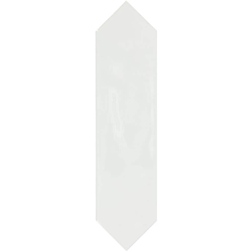 LuxeCraft Arctic White Glossy 3 in. x 12. in. Glazed Ceramic Picket Wall Tile (8.8 sq. ft./Case) by Daltile 3 LuxeCraft Arctic White Glossy 3 in. x 12. in. Glazed Ceramic Picket Wall Tile (8.8 sq. ft./Case) by Daltile