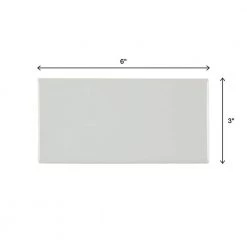 Restore 3 in. x 6 in. Glazed Ceramic Ash Gray Subway Tile (12.5 sq. ft. / case) by Daltile -Daltile Sales Store ash gray daltile ceramic tile x11436mod1p2 66 1000