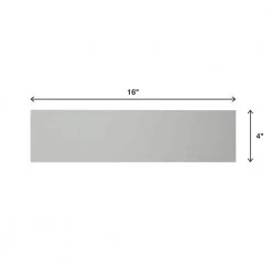 Restore 4 in. x 16 in. Glazed Ceramic Ash Gray Subway Tile (13.2 sq. ft./case) by Daltile -Daltile Sales Store ash gray daltile ceramic tile x1144161p2 66 1000