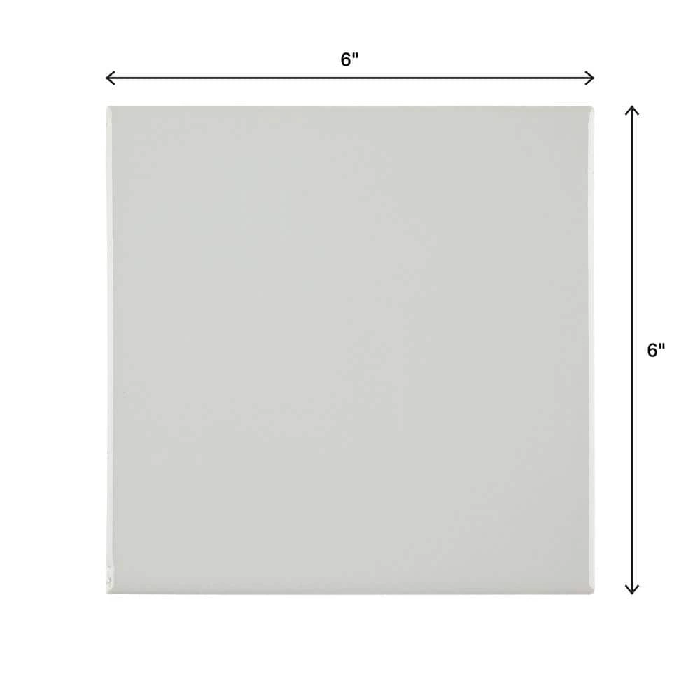 Restore Ash Gray 6 in. x 6 in. Glazed Ceramic Wall Tile (12.5 sq. ft. / case) by Daltile 7 Restore Ash Gray 6 in. x 6 in. Glazed Ceramic Wall Tile (12.5 sq. ft. / case) by Daltile - Image 5