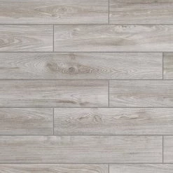 Regent Grove 6 in. x 36 in. Ash Gray Glazed Porcelain Floor and Wall Tile (14.5 sq. ft./Case) by Daltile