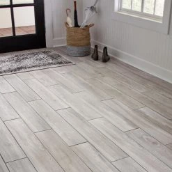 Regent Grove Ash Gray 6 in. x 36 in. Glazed Porcelain Floor and Wall Tile (348 sq. ft./Pallet) by Daltile -Daltile Sales Store ash gray daltile porcelain tile rg05636hdpl1pr 44 1000