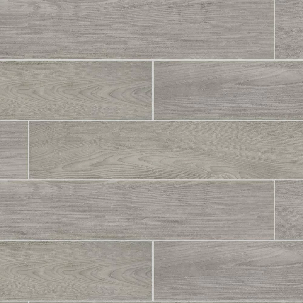 Regent Grove Ash Gray 8 in. x 47 in. Color Body Porcelain Floor and Wall Tile (15.2 sq. ft./Case) by Daltile 3 Regent Grove Ash Gray 8 in. x 47 in. Color Body Porcelain Floor and Wall Tile (15.2 sq. ft./Case) by Daltile