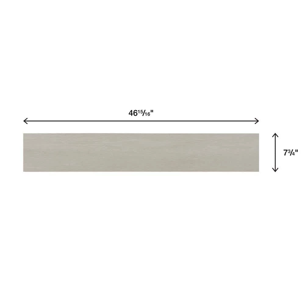 Emerson Wood Ash White 8 in. 47 in. Color Body Porcelain Floor and Wall Tile (15.18 sq. ft./Case) by Daltile 5 Emerson Wood Ash White 8 in. 47 in. Color Body Porcelain Floor and Wall Tile (15.18 sq. ft./Case) by Daltile - Image 3