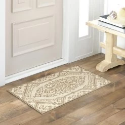 Cafe Jardin Beige/Brown 23.6 in. x 35.4 in. Kitchen Mat by Home Dynamix -Daltile Sales Store beige brown home dynamix kitchen mats 5 elwn02 161 a0 1000