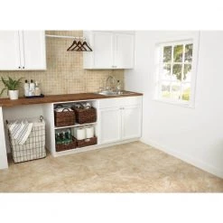 Portland Stone Beige 18 in. x 18 in. Glazed Ceramic Floor and Wall Tile (348.8 sq. ft./Pallet) by Daltile 14 Portland Stone Beige 18 in. x 18 in. Glazed Ceramic Floor and Wall Tile (348.8 sq. ft./Pallet) by Daltile -Daltile Sales Store beige daltile ceramic tile pt011818hdpl1pv 40 1000