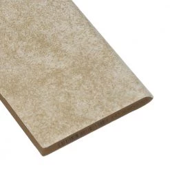 Portland Stone Beige Matte 3 in. x 12 in. Glazed Ceramic Bullnose Trim Tile (0.2357 sq. ft./Piece) by Daltile -Daltile Sales Store beige daltile tile trim pt01p43c9hd1p2 1d 1000