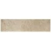 Portland Stone Beige Matte 3 in. x 12 in. Glazed Ceramic Bullnose Trim Tile (0.2357 sq. ft./Piece) by Daltile -Daltile Sales Store beige daltile tile trim pt01p43c9hd1p2 64 1000