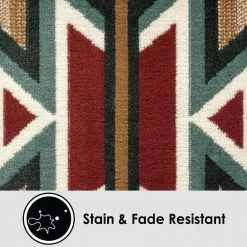 Premium Sagrada Beige/Green 8 ft. x 10 ft. Geometric Area Rug by Home Dynamix -Daltile Sales Store beige green home dynamix area rugs 1 7053 100 44 1000