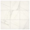 Selwyn Bianco Calacatta 12 in. x 12 in. Glazed Porcelain Floor and Wall Tile (14.55 sq. ft. / Case) by Daltile -Daltile Sales Store bianco calacatta daltile porcelain tile sl601212hd1p6 64 1000