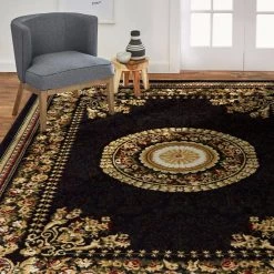 Optimum Black/Multi 8 ft. x 10 ft. Indoor Area Rug by Home Dynamix 13 Optimum Black/Multi 8 ft. x 10 ft. Indoor Area Rug by Home Dynamix -Daltile Sales Store black beige home dynamix area rugs 1 11023 450 40 1000