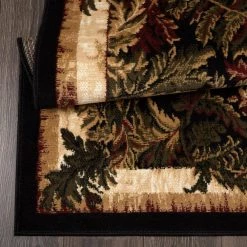 Optimum Black/Multi 8 ft. x 10 ft. Indoor Area Rug by Home Dynamix -Daltile Sales Store black beige home dynamix area rugs 1 11033 450 44 1000