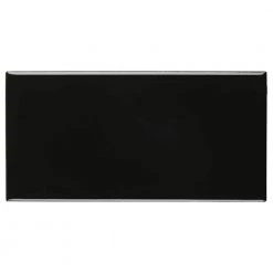 Restore 3 in. x 6 in. Glazed Ceramic Black Subway Tile (12.5 sq. ft. / case) by Daltile