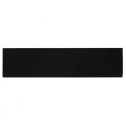 Restore 4 in. x 16 in. Glazed Ceramic Black Subway Tile (13.2 sq. ft./case) by Daltile