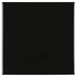 Restore Black 6 in. x 6 in. Glazed Ceramic Wall Tile (12.5 sq. ft./Case) by Daltile