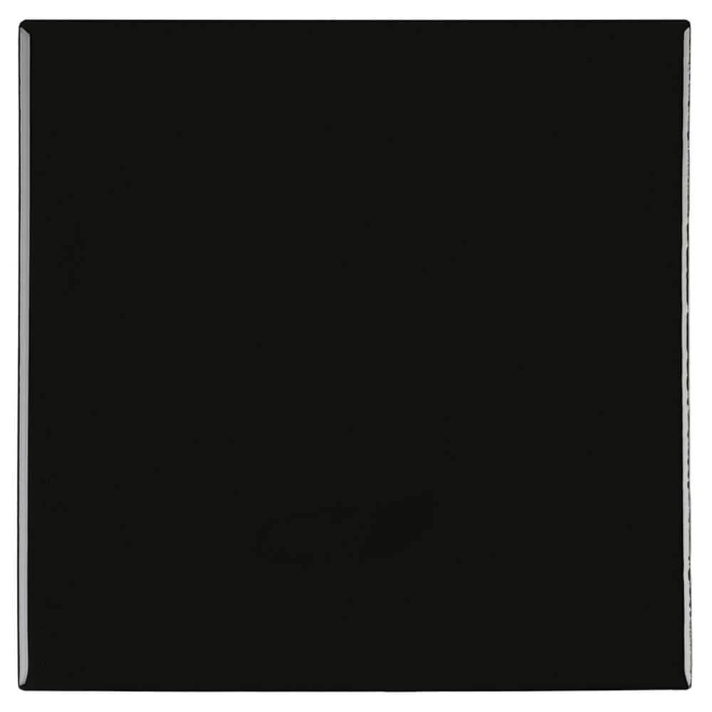 Restore Black 6 in. x 6 in. Glazed Ceramic Wall Tile (12.5 sq. ft./Case) by Daltile 3 Restore Black 6 in. x 6 in. Glazed Ceramic Wall Tile (12.5 sq. ft./Case) by Daltile