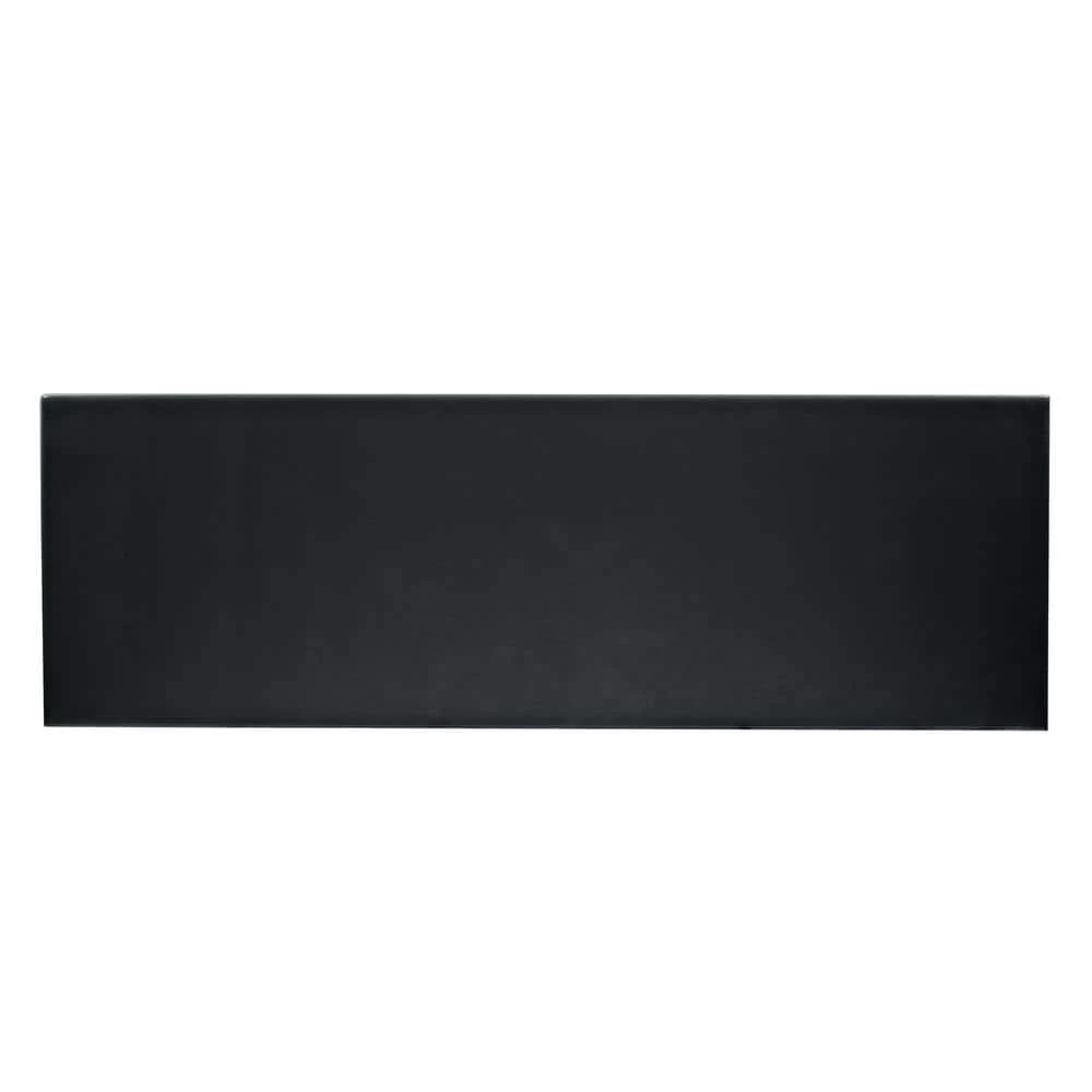 Restore Black 8 in. x 24 in. Glazed Ceramic Wall Tile (13.3 sq. ft./Case) by Daltile 3 Restore Black 8 in. x 24 in. Glazed Ceramic Wall Tile (13.3 sq. ft./Case) by Daltile