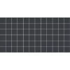 Keystones Unglazed Black 12 in. x 24 in. x 6 mm Porcelain Mosaic Floor and Wall Tile (24 sq. ft. / case) by Daltile -Daltile Sales Store black daltile mosaic tile d31122ms1p 64 1000