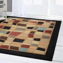 Catalina Black 8 ft. x 10 ft. Indoor Area Rug by Home Dynamix 11 Catalina Black 8 ft. x 10 ft. Indoor Area Rug by Home Dynamix -Daltile Sales Store black home dynamix area rugs 1 4470 450 31 1000
