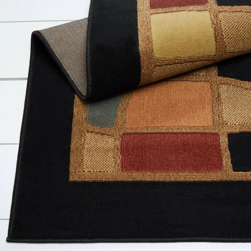 Catalina Black 8 ft. x 10 ft. Indoor Area Rug by Home Dynamix 5 Catalina Black 8 ft. x 10 ft. Indoor Area Rug by Home Dynamix - Image 3