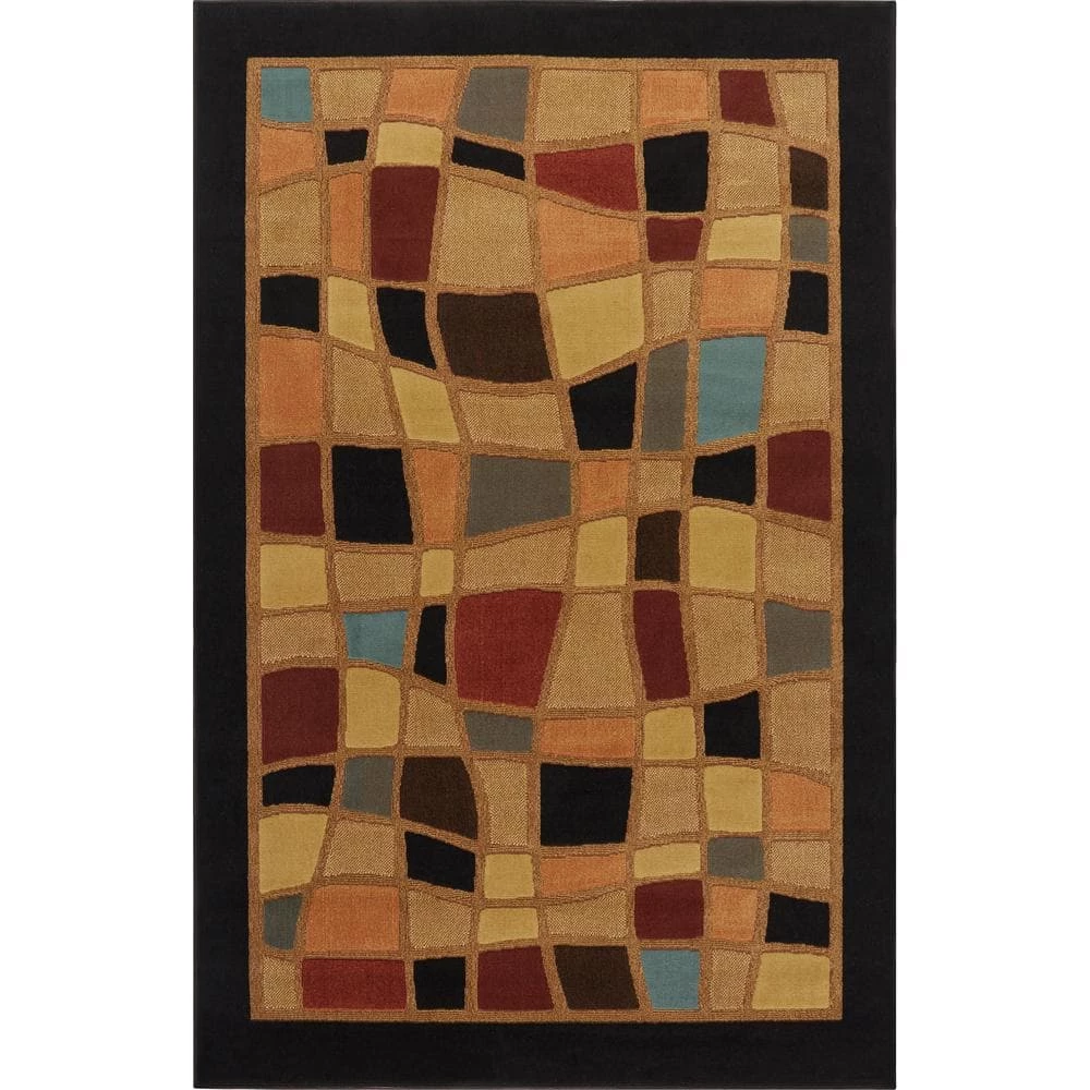 Catalina Black 8 ft. x 10 ft. Indoor Area Rug by Home Dynamix 3 Catalina Black 8 ft. x 10 ft. Indoor Area Rug by Home Dynamix