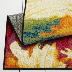 Splash Black/Pink 8 ft. x 10 ft. Abstract Area Rug by Home Dynamix -Daltile Sales Store black pink home dynamix area rugs 1 10708 999 1f 1000