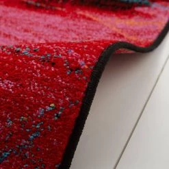 Splash Black/Pink 8 ft. x 10 ft. Abstract Area Rug by Home Dynamix -Daltile Sales Store black pink home dynamix area rugs 1 10708 999 4f 1000