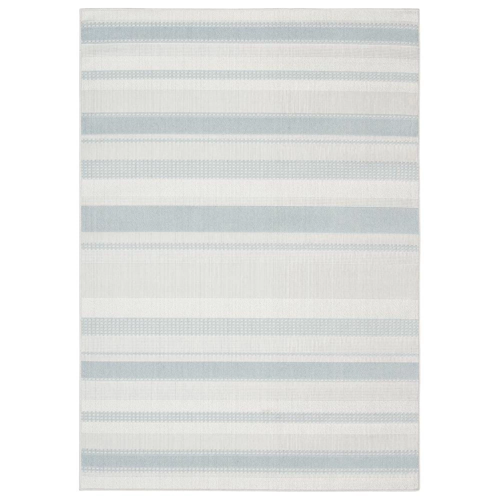 Tripoli Mateo Blue/Cream 5 ft. x 7 ft. Striped Indoor/Outdoor Area Rug by Home Dynamix 3 Tripoli Mateo Blue/Cream 5 ft. x 7 ft. Striped Indoor/Outdoor Area Rug by Home Dynamix