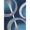 Premium Blue/Grey 8 ft. x 10 ft. Indoor Area Rug by Home Dynamix