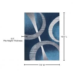 Premium Blue/Grey 8 ft. x 10 ft. Indoor Area Rug by Home Dynamix 15 Premium Blue/Grey 8 ft. x 10 ft. Indoor Area Rug by Home Dynamix -Daltile Sales Store blue grey home dynamix area rugs 1 5194 859 fa 1000