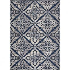 Tremont Blue/Grey 2 ft. x 3 ft. Indoor Area Rug by Home Dynamix