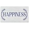 Cozy Living Happiness Blue 30 in. x 36 in. Anti Fatigue Kitchen Mat by Home Dynamix