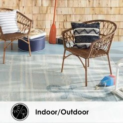 Marine Anchor Blue/Ivory 8 ft. x 10 ft. Indoor/Outdoor Area Rug by Home Dynamix -Daltile Sales Store blue ivory home dynamix outdoor rugs 1 22121 301 a0 1000