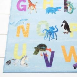 Elementary Zoo Alphabet Blue/Orange 5 ft. x 7 ft. Kids Area Rug by Home Dynamix 18 Elementary Zoo Alphabet Blue/Orange 5 ft. x 7 ft. Kids Area Rug by Home Dynamix -Daltile Sales Store blue orange home dynamix kids rugs 2a ecem05 c3 1000
