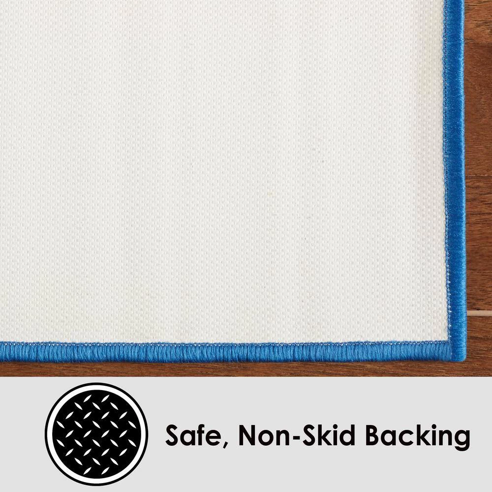 Elementary US Map Blue/Red 7 ft. x 10 ft. Kids Area Rug by Home Dynamix 7 Elementary US Map Blue/Red 7 ft. x 10 ft. Kids Area Rug by Home Dynamix - Image 5