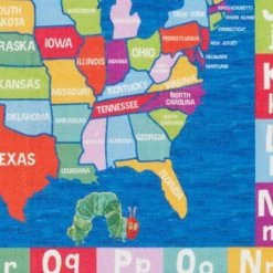 Elementary US Map Blue/Red 7 ft. x 10 ft. Kids Area Rug by Home Dynamix 26 Elementary US Map Blue/Red 7 ft. x 10 ft. Kids Area Rug by Home Dynamix -Daltile Sales Store blue red home dynamix kids rugs 1a ecem02 1f 1000