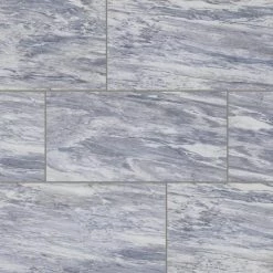 Yorkview Bluette Crystal 12 in. x 24 in. Glazed Porcelain Floor and Wall Tile (17.1 sq. ft./Case) by Daltile