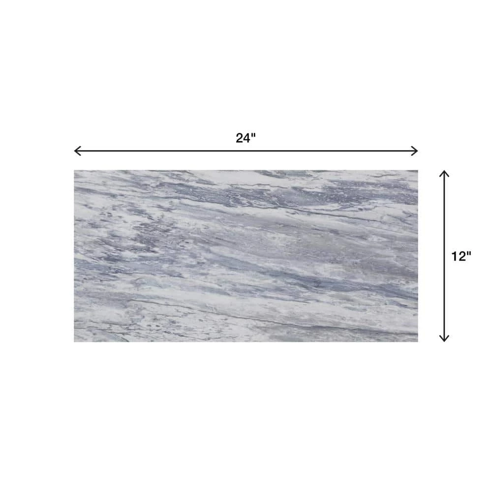 Yorkview Bluette Crystal 12 in. x 24 in. Glazed Porcelain Floor and Wall Tile (17.1 sq. ft./Case) by Daltile 7 Yorkview Bluette Crystal 12 in. x 24 in. Glazed Porcelain Floor and Wall Tile (17.1 sq. ft./Case) by Daltile - Image 5