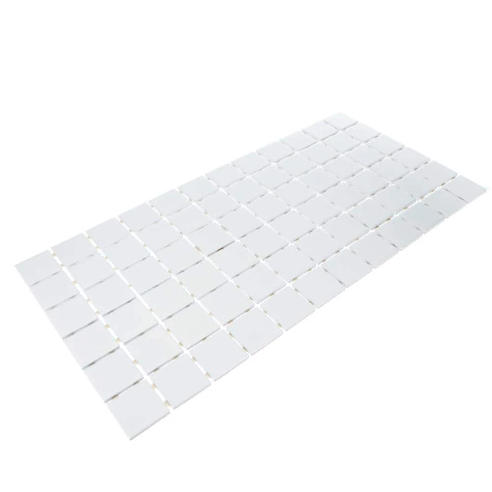 Restore Bright White 12 in. x 24 in. Glazed Ceramic Mosaic Tile (2 sq. ft./each) by Daltile 5 Restore Bright White 12 in. x 24 in. Glazed Ceramic Mosaic Tile (2 sq. ft./each) by Daltile - Image 3