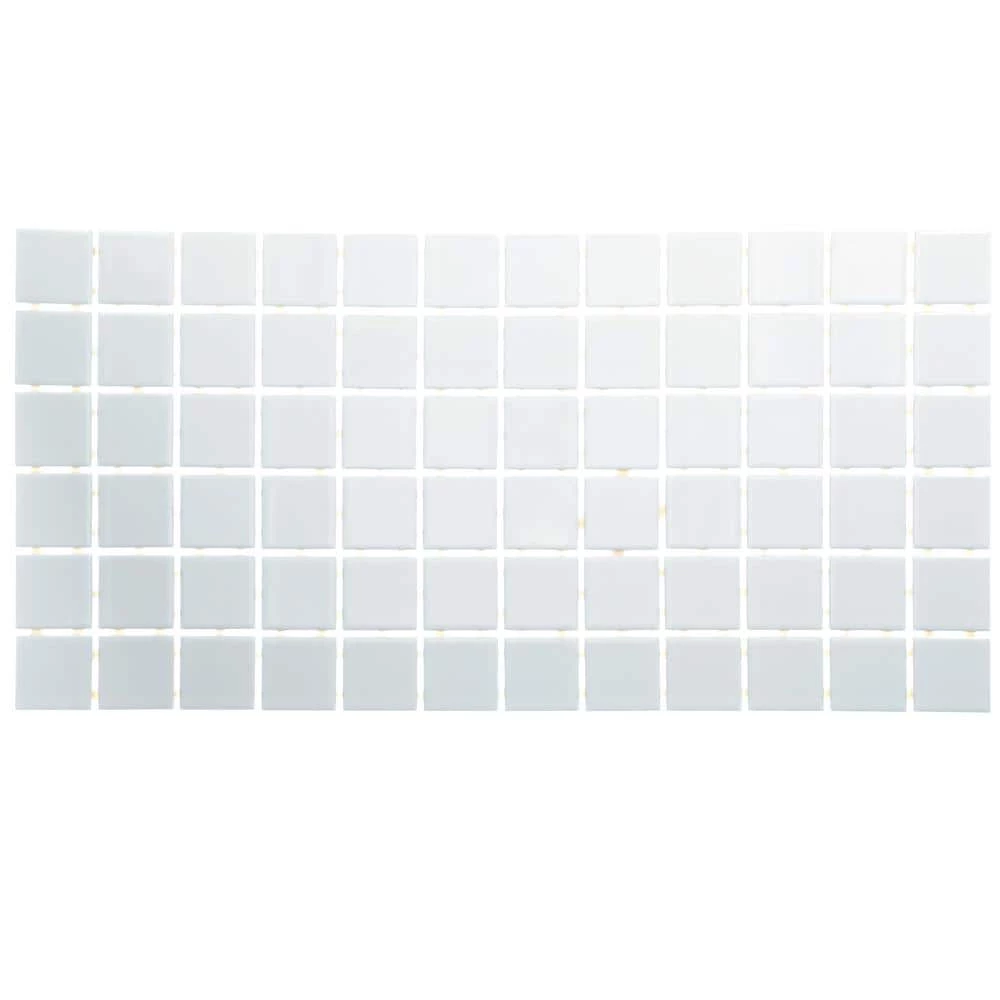 Restore Bright White 12 in. x 24 in. Glazed Ceramic Mosaic Tile (2 sq. ft./each) by Daltile 3 Restore Bright White 12 in. x 24 in. Glazed Ceramic Mosaic Tile (2 sq. ft./each) by Daltile