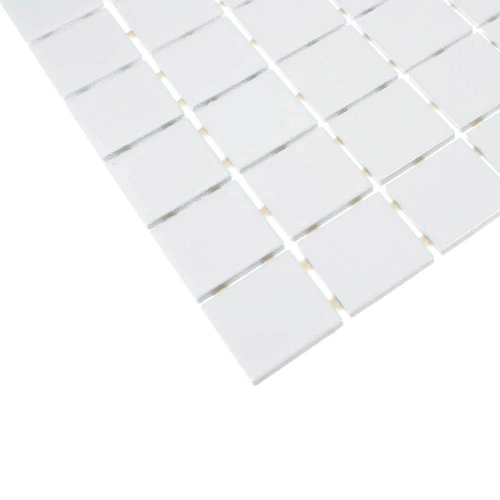 Restore Bright White 12 in. x 24 in. Glazed Ceramic Mosaic Tile (2 sq. ft./each) by Daltile 9 Restore Bright White 12 in. x 24 in. Glazed Ceramic Mosaic Tile (2 sq. ft./each) by Daltile - Image 7