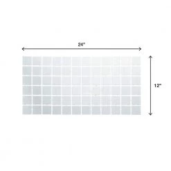 Restore Bright White 12 in. x 24 in. Glazed Ceramic Mosaic Tile (2 sq. ft./each) by Daltile 12 Restore Bright White 12 in. x 24 in. Glazed Ceramic Mosaic Tile (2 sq. ft./each) by Daltile -Daltile Sales Store bright white daltile ceramic tile 019022ms1p2 a0 1000