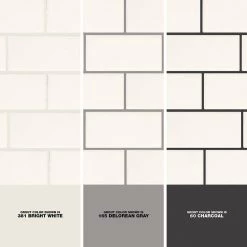 Restore Bright White 12 in. x 12 in. x 6.35 mm Ceramic Mosaic Wall Tile (0.83 sq. ft./ Each) by Daltile 13 Restore Bright White 12 in. x 12 in. x 6.35 mm Ceramic Mosaic Wall Tile (0.83 sq. ft./ Each) by Daltile -Daltile Sales Store bright white daltile ceramic tile re1524bwhd1p2 1d 1000