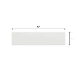 Restore 3 in. x 12 in. Ceramic Bright White Subway Tile (0.25 sq. ft./ Each) by Daltile 17 Restore 3 in. x 12 in. Ceramic Bright White Subway Tile (0.25 sq. ft./ Each) by Daltile -Daltile Sales Store bright white daltile ceramic tile re15312hd1p2 66 1000 1