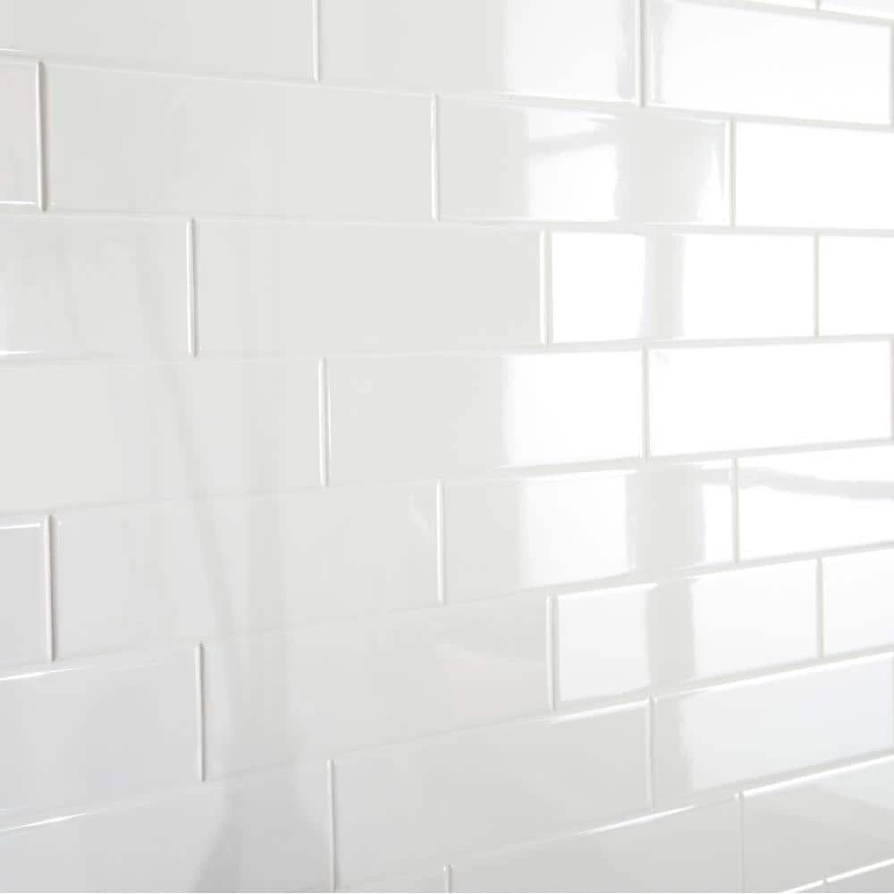 Restore 3 in. x 12 in. Ceramic Bright White Subway Tile (0.25 sq. ft./ Each) by Daltile 10 Restore 3 in. x 12 in. Ceramic Bright White Subway Tile (0.25 sq. ft./ Each) by Daltile - Image 8
