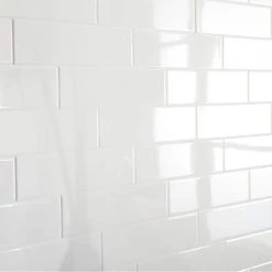 Restore 3 in. x 12 in. Ceramic Bright White Subway Tile (12 sq. ft. / Case) by Daltile -Daltile Sales Store bright white daltile ceramic tile re15312hd1p2 c3 1000