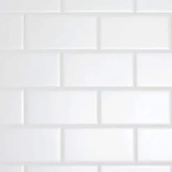 Restore Bright White 3 in. x 6 in. Ceramic Modular Wall Tile (375 sq. ft. / pallet) by Daltile